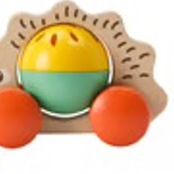 Meet the IKEA UPPSTÅ Hedgehog Pull Toy Your Toddler Needs - Picture 2 of 3